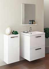 Тумба MELAR 70см, белый, с умывальником Como 70 (B-SU-MEL-CM70, S-UM-COM70/1-w)