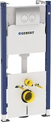 Система инсталляции GEBERIT DUOFIX 458.121.21.1 для унитаза Delta 21 хром комплект крепеж **