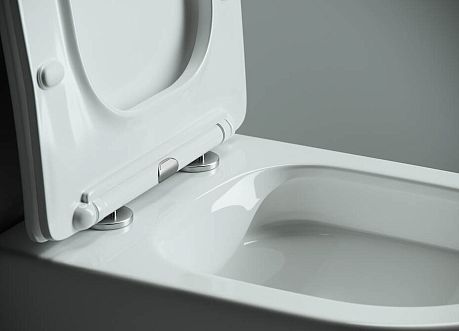 Унитаз UNION Rimless CN4009T [49*36.5*34] подвесной, торнадо, крышка/сиденье микролифт