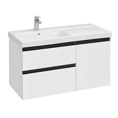 Тумба DOMI 104.2[100*46] лев. бел глянец 857626806/A85747780,умывальник GAP PLUS левый 73270MB004?