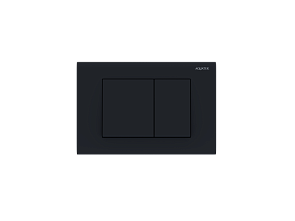 Кнопка смыва KDI-0000012 (001D) чёрный матовый (клавиши квадрат) AQUATEK
