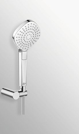 Душевой гарнитур IDEALRAIN EVO DIAMOND L3 B2240AA хром (лейка 3-х функц, держатель, шланг 1750)