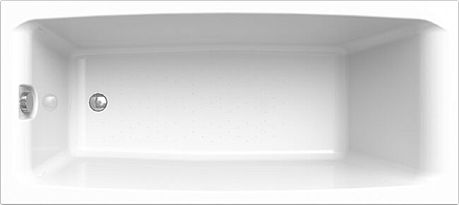 Ванна ВЕСТА [160*70] каркас, слив-перелив*