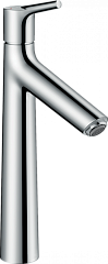 Смеситель TALIS S 190 для умывальника 72031000 (донный клапан, гибкая подводка, гайка 1 1/4') хром