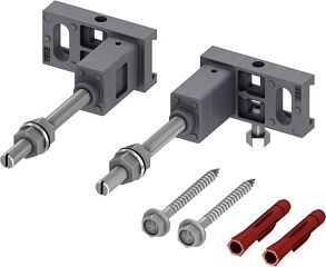 Комплект для крепления модуля к стене TECE 9 380 000 регулировка глубины монтажа и быстрая фиксация 