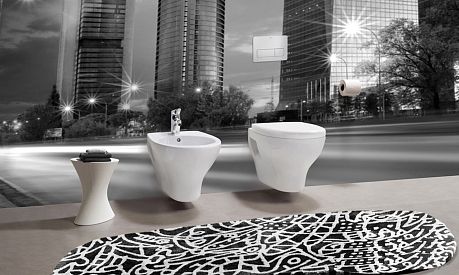 Унитаз STREET 31172 крышка/сиденье 51275 плавное закрытие