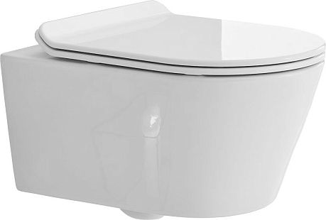 Унитаз SSWW CT2040 подвесной,  крышка-сиденье микролифт