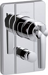 Смеситель MARGAUX для ванны встраиваемый E98725-CP, хром**