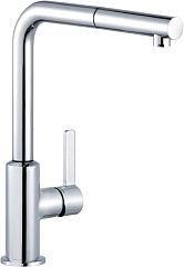 Смеситель L-INE для кухни 408510575 с вытяжным изливом, хром*