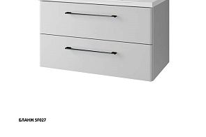 Тумба ACCORD 80 [80*45] белый, 2212-TP007 БЕЗ умывальника**