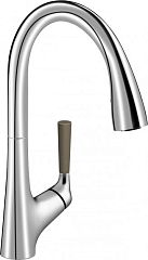 Смеситель MALLECO для кухни вытяжной излив E562-CP, хром