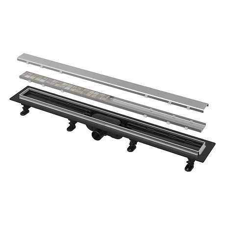 Трап 650 мм с порогами, для двусторонней решетки  (APZ20-650)