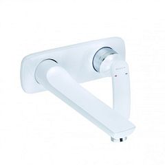 Смеситель BALANCE встраиваемый для умывальника белый/хром 522479175*