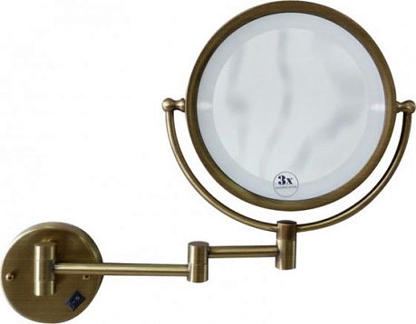 Зеркало MEDICI увеличительное настенное с подсветкой двустороннее (501)