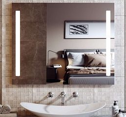 Зеркало NEVE DUO 90 (П3-2600-0900-00) LED-подсветка, сенсорный выключатель