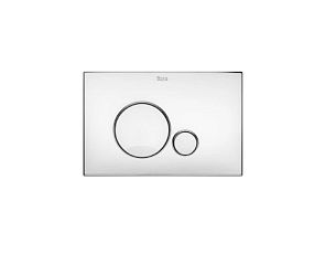 Накладная панель Luna пластик, механическая ZRU9307695 матовый хром