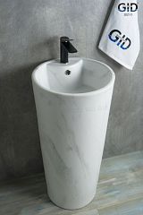 Умывальник-моноблок NB131WS, белый матовый