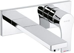 Смеситель ZENTA SL настенный, 2 отверстия 482470565 излив 18 см (хром)*