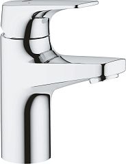 Смеситель BAUFLOW S-Size для умывальника, гладкий корпус, хром (23752000)Л