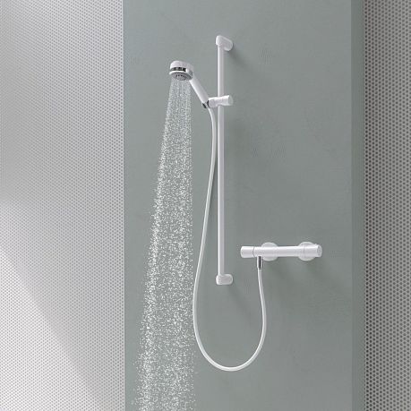 Душевой гарнитур ZENTA 3S 90 см 608509100 белый*