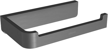 Держатель для туалетной бумаги Lemark SMOOTH LINE открытый, графит 9726009