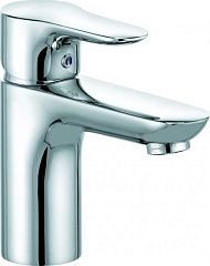 Смеситель OBJEKTA 321260575 для умывальника б/дк140мм(гибкая подводка) хром*