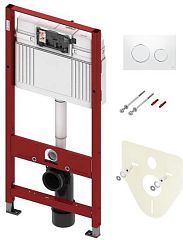 Система инсталляции TECE 4в1 К955103 д/унитаза (рама+бачок,крепл.,звукоиз.,Loop кнопка)белая**