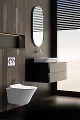 Унитаз VIVE E28078RU-0 подвесной безободковый, крышка/сиденье 28781IN-0 плавное закрытие?