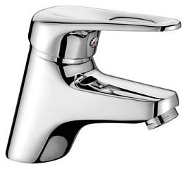 Смеситель LUNA для умывальника монолитный LM4106C, хром**