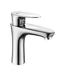 Смеситель NERO для умывальника монолит., хром. LM0206C