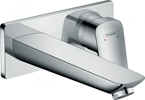 Смеситель LOGIS для умывальника 71220000 наружная часть хром*