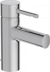 Смеситель CUFF E37041-CP для умывальника (донный клапан, гибкая подводка), хром