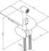 Гигиенический набор LIKE (смеситель, ручной душ, полка) F0202600 хром
