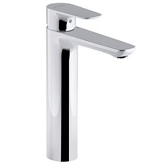 Смеситель ALEO+ для раковины высокий без донного клапана E72336-CR*