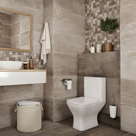 Унитаз TORR безободковый крышка/сиденье микролифт (TORRDSEi24)