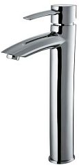 Смеситель ATLANTIS для умывальника высокий, хром (LM3209C)332см*
