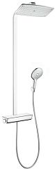 Душевой гарнитур RAINDANCE SHOWERPIPE 360мм 27112400 хром/белый (термостат)*