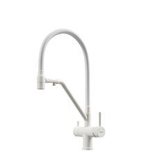 Смеситель DORA для кухни с подключением к фильтру с питьевой водой SC4003MW, матовый белый