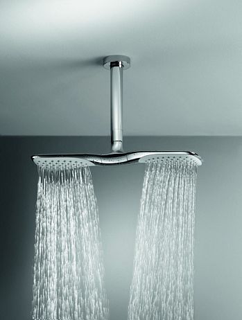 Душ верхний FIZZ 340 мм 6757505-00 без кронштейна, хром*
