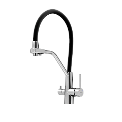 Смеситель NOLIA для кухни с краном для фильтра и гибким изливом SC12003SS
