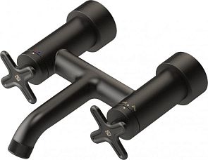 Смеситель NOUVELLE VAGUE для ванны термостат E78350-BLV черный матовый