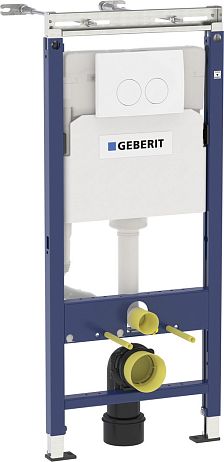 Система инсталляции GEBERIT DUOFIX 458.122.21.1 для унитаза Delta 21  хром с крепеж 50см*