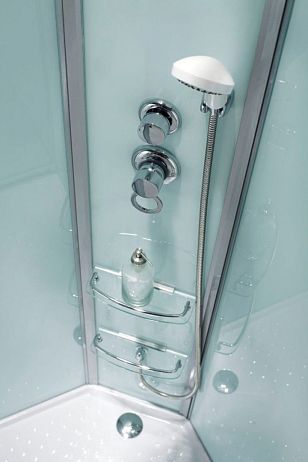 Душевая кабина ORANS SR87100 [90*90*210] низкий подон, верхний/ ручной душ 