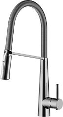 Смеситель SOUL для кухни с выдвижным изливом LM6002C, хром**