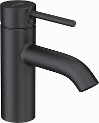 Смеситель BOZZ для умывальника 382663976 PUSH-OPEN 75мм черный матовый с дон,кл*