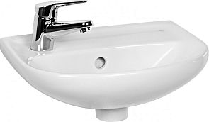 Умывальник LYRA [400*300] белый, отверстие слева (8152710001059)*