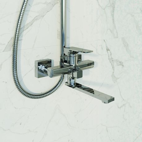 Душевая система со смесителем VICTORIA  AV3740 AVRORA