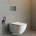 Унитаз подв. безобод. HYGIENE AQM2020PRO-H смыв Invisible, кр-ка/сид плавное закрытие 515х360х350*