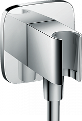 Шланговое присоединение Fixfit Porter E 1/2 с держателем душа, хром (26485000)