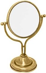 Зеркало MIRELLA настольное оптическое [d-18см] золото (ML.MRL-1300.DO)*